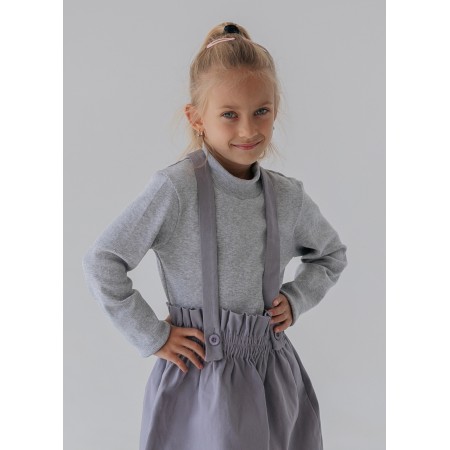 Детский гольф в рубчике | Размеры 86–158 | Украинский производитель Серый